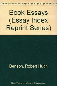 Book Essays (Essay Index Reprint Series)