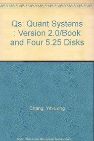 Qs: Quant Systems : Version 2.0/Book and Four 5.25 Disks