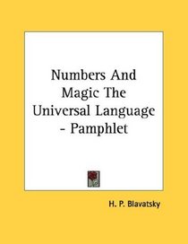 Numbers And Magic The Universal Language - Pamphlet