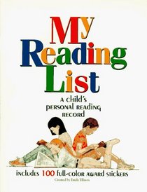 My Reading List : A Child's Personal Reading Record