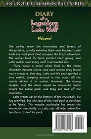 Diary of a Legendary Lone Wolf: Alpha Wolf Lobo (Legendary Lone Wolf Series ) (Volume 1)