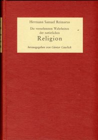 Die vornehmsten Wahrheiten der naturlichen Religion (Veroffentlichung der Joachim Jungius-Gesellschaft der Wissenschaften Hamburg) (German Edition)