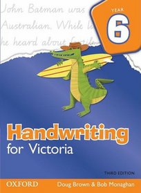 Handwriting for Victoria - Year 6
