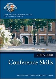 Conference Skills 2007-2008: 2007 Edition |a 2007 ed. (Blackstone Bar Manual)