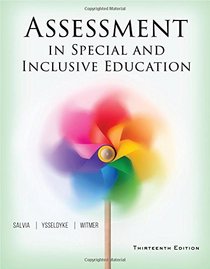 Assessment in Special and Inclusive Education