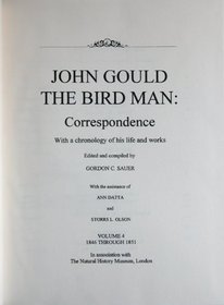 John Gould the Bird Man: Correspondence