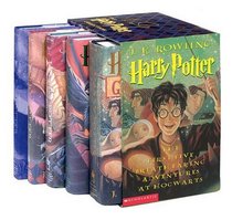 Harry Potter Hardcover Boxed Set with Leather Bookmark (Books 1-5)