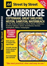 AA Street by Street: Cambridge: Cottenham, Great Shelford, Histon, Sawston, Waterbeach