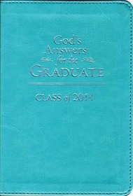 God's Answers for the Graduate: Class of 2014, Teal, New King James Version