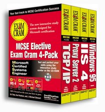 McSe Elective Exam Cram 4-Pack: The Perfect Elective Study Pack Featuring Four of the Most Popular Exams