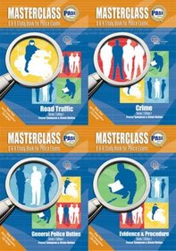 Masterclass Q & A Study Book for Police Exams: Set of Four Books