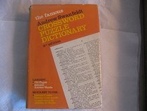 The Famous Andrew Swanfeldt Crossword Puzzle Dictionary