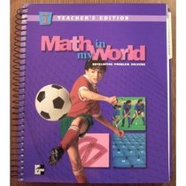 Math In My World (Developing Problem Solvers) (McGraw-Hill School and Glencoe Mathematics, Grade 5 Part 1)