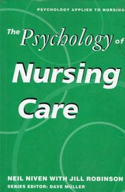 Psychology of Nursing Care (Psychology Applied to Nursing S.)