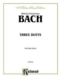 Three Duets for Two Violas (Kalmus Edition)