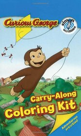 Curious George Carry-Along Coloring Kit