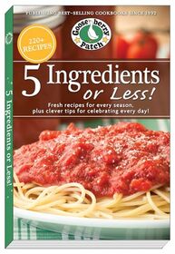 5 Ingredients or Less Cookbook: Fresh recipes for every season plus clever tips for celebrating every day (PB Everyday Cookbooks)