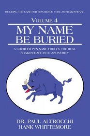 My Name Be Buried: A Coerced Pen Name Forces the Real Shakespeare into Anonymity