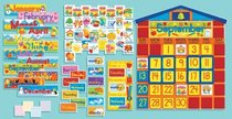 All-in-one Schoolhouse Calendar: School House Calendar (Scholastic Bulletin Boards)