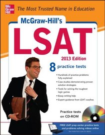 McGraw-Hill's LSAT with CD-ROM, 2013 Edition