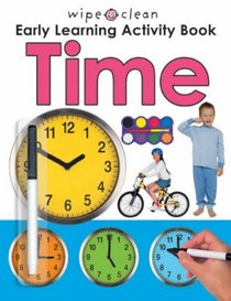 Wipe Clean Early Learning Activity: Time