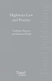 Highways Law and Practice