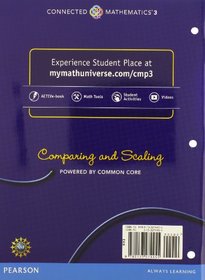 CONNECTED MATHEMATICS 3 STUDENT EDITION GRADE 7: COMPARING AND SCALING: RATIOS, RATES, PERCENTS, AND PROPORTIONS COPYRIGHT 2014