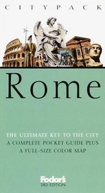 Fodor's Citypack Rome, 3rd Edition (Citypacks)