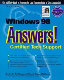 Windows 98 Answers! Certified Tech Support