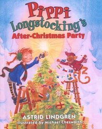 Pippi Longstocking's After-Christmas Party (Picture Puffins)