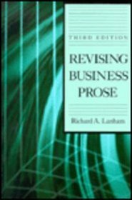 Revising Business Prose