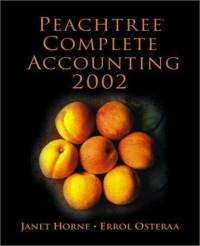 Peachtree Complete 2002: A First Course, pb 2002
