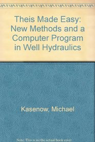 Theis Made Easy: New Methods and a Computer Program in Well Hydraulics