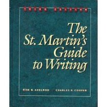The St. Martin's Guide to Writing 3rd edition