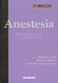 Anestesia Con Procedimientos En El Quirofano (Spanish Edition)