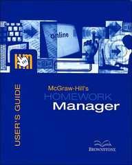 McGraw-Hill's Homework Manager User's Guide and Access Code to accompany Intro to Managerial Accounting 2e