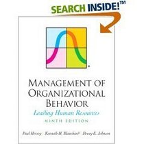 Management of Organizational Behavior 9th International Edition