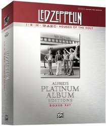 Led Zeppelin I-V (Boxed Set) Platinum Guitar: Authentic Guitar TAB (Book (Boxed Set)) (Alfred's Platinum Albums)