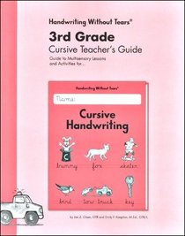 Handwriting Without Tears 3rd Grade Cursive Teacher's Guide - Cursive Handwriting