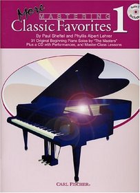 More Mastering Classic Favorites, Book 1 (with CD)