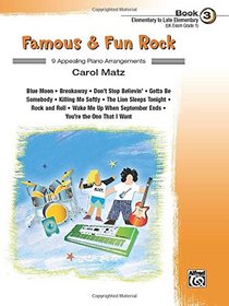 Famous & Fun Rock, Bk 3