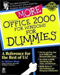 MORE Microsoft Office 2000 for Windows for Dummies
