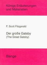 Koenigs' Erluterungen zu 'Der grosse Gatsby'.