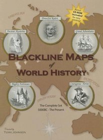 Blackline Maps Of World History: The Complete Set 5000Bc-Present