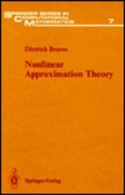 Nonlinear Approximation Theory (Springer Series in Computational Mathematics)