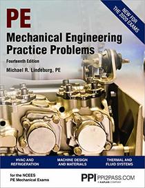 PPI Mechanical Engineering Practice Problems, 14th Edition ? Comprehensive Practice Guide for the NCEES PE Mechanical Exam