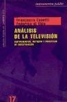 Analisis De La Television (Spanish Edition)