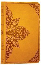ESV Bible, Compact TruTone Edition (Goldenrod, Filigree Design, Red Letter) (Trutone)