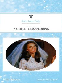 A Simple Texas Wedding (Large Print)