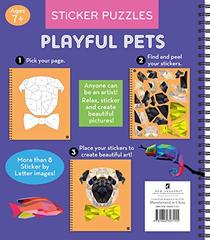 Sticker Puzzles: Playful Pets